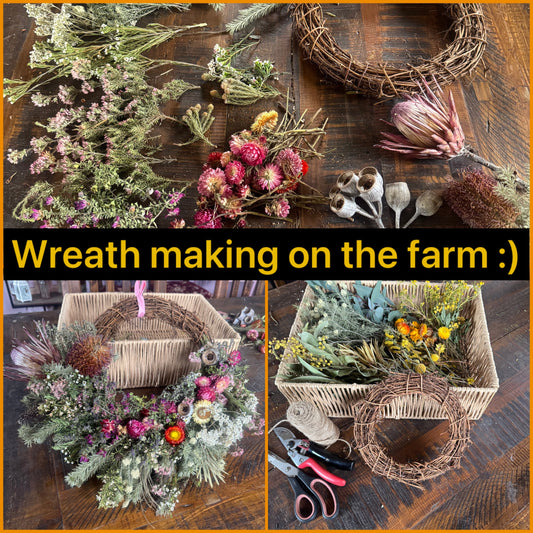 Wreath and Christmas Bauble Making Workshop - Sunday 7th December at 10am